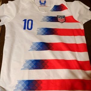 Pulisic USA youth soccer jersey